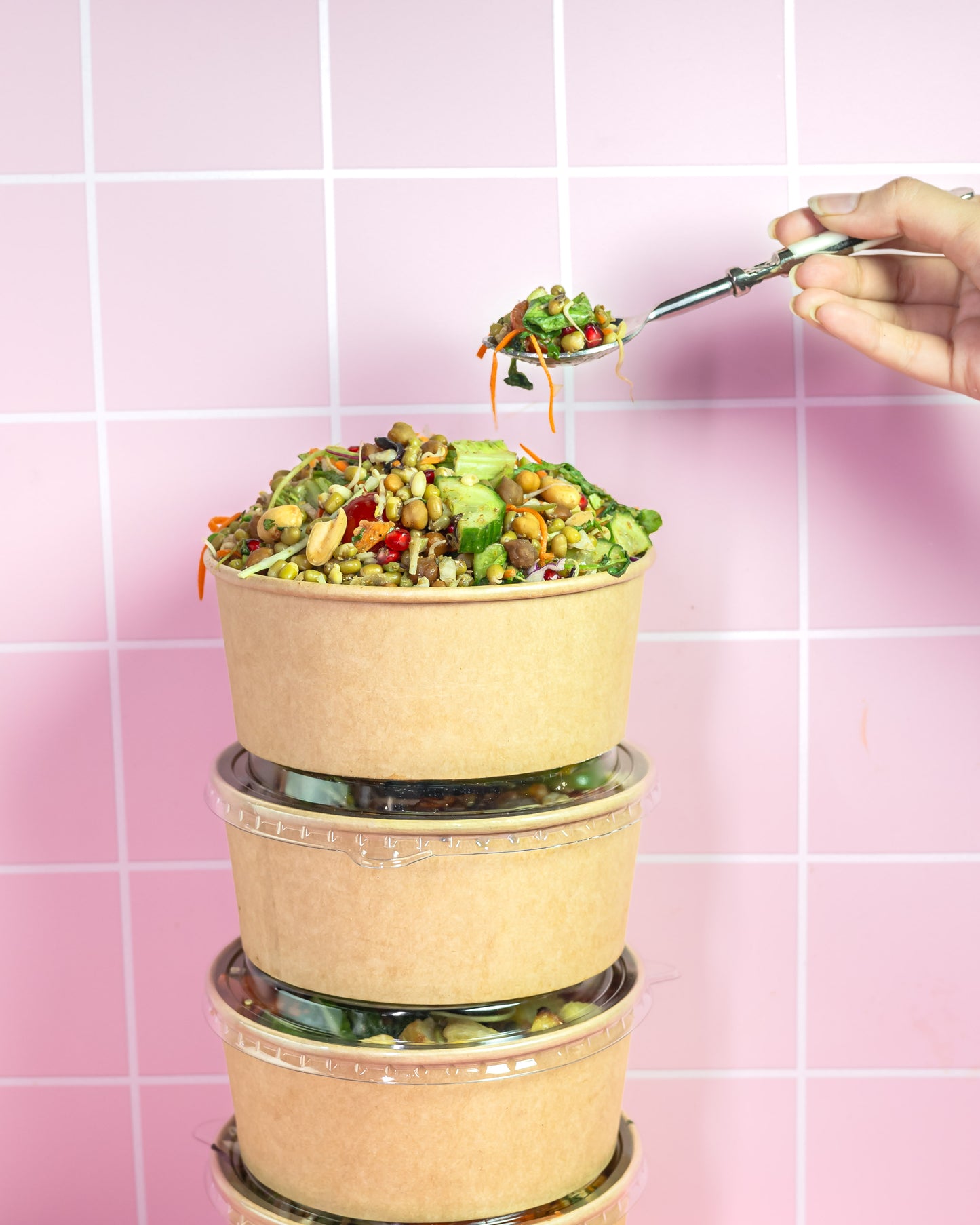 Sprout Chaat Bowl