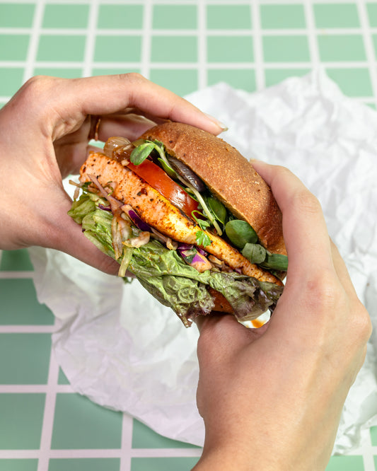 Spiced Paneer Burger